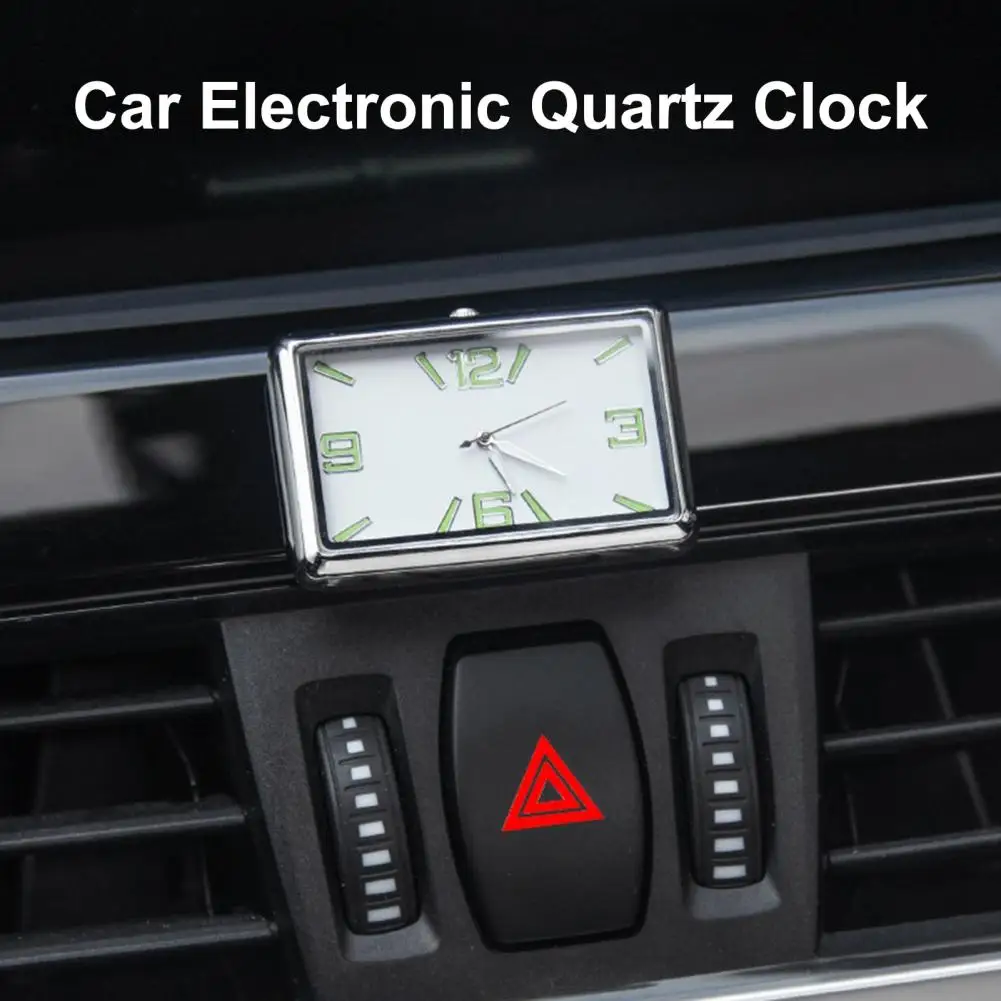 

Ornament Lightweight Car Dashboard Analog Quartz Clock for Automobile