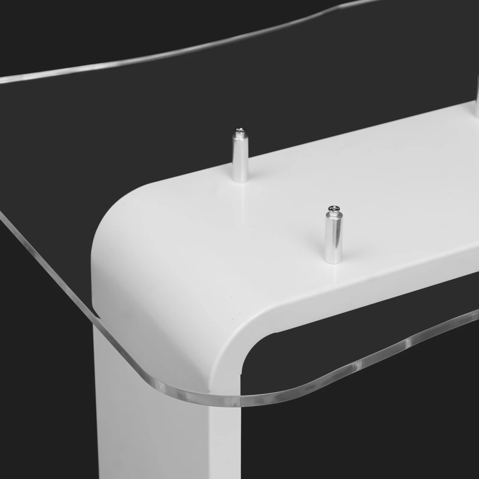 Weißer Salon-Trolley mit Ablage & Aufbewahrungskorb, 4 PU-Räder, 15kg Tragkraft für Schönheitssalon, Spa und Haushaltsorganisation – Detail 17