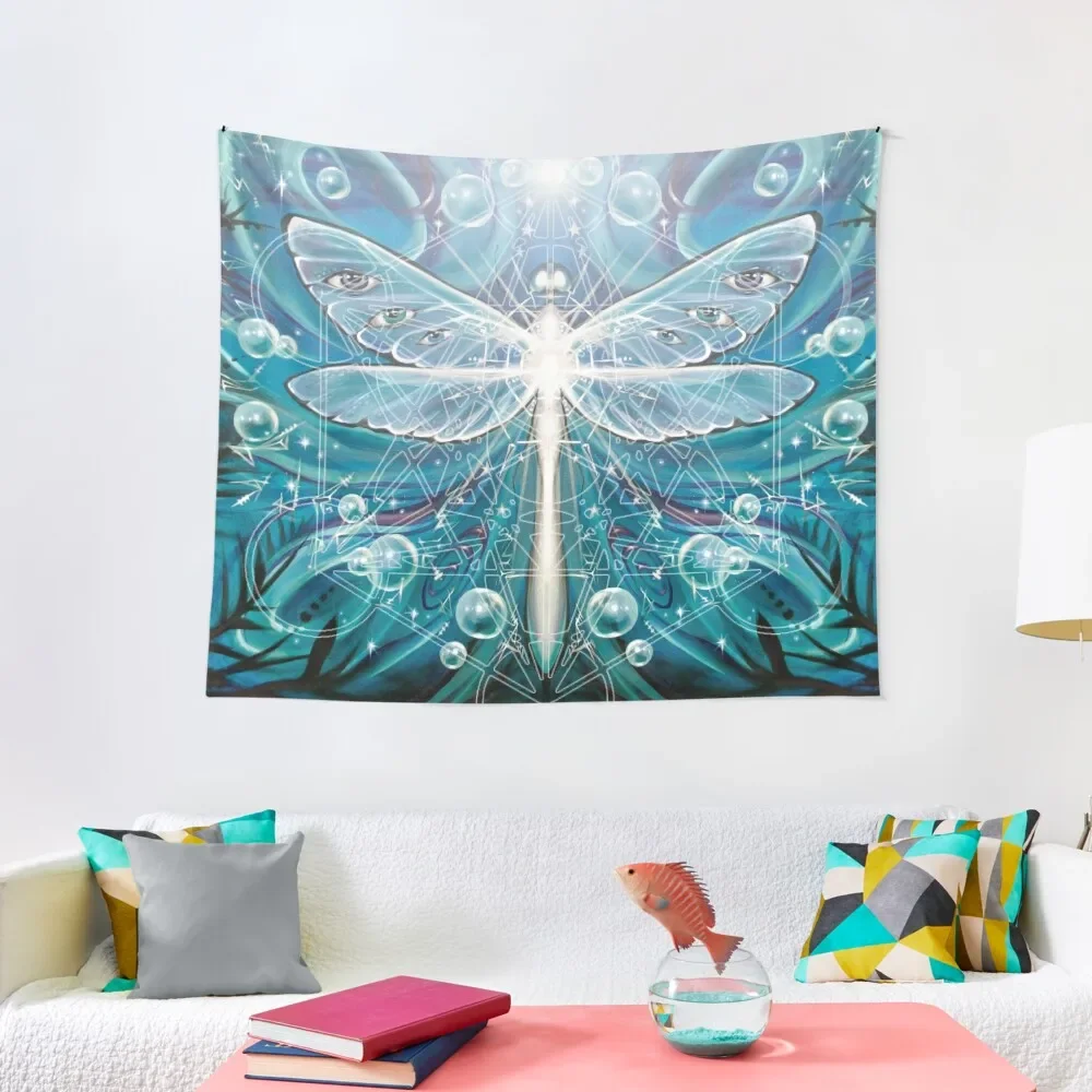 

Dragonfly Dreaming Tapestry Wall Tapestries Art Mural Tapestry