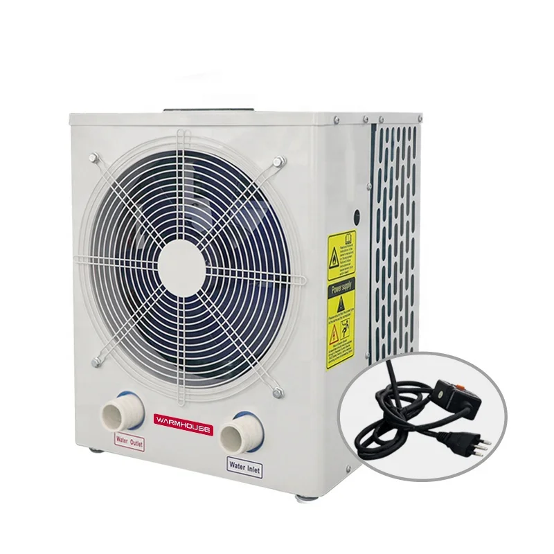 Mini Air Source Pool Heat Pump For Kids Swimming Pool Mini Pool Heat Pump  For Spa Hot tub - AliExpress
