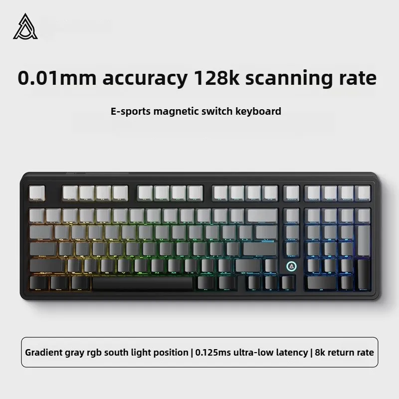 AJAZZ AK980 Max Magnetic Switch Keyboard Wired with Numberpad 8KHz