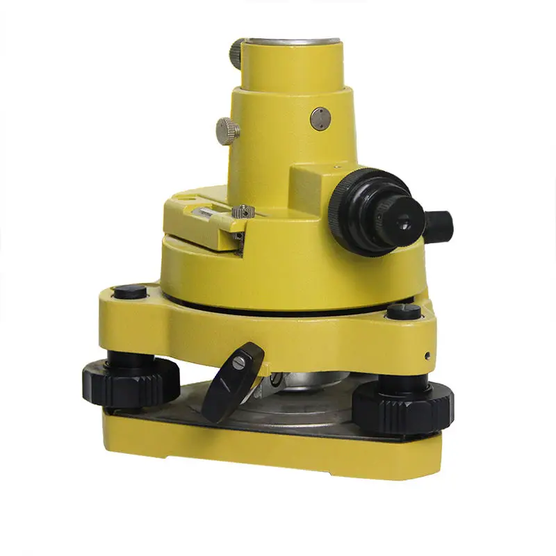 

Yellow Three-jaw Tribrach & Adapter With Optical Plummet For Total Station Prism GPS Surverying