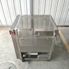Easy to Operate Automatic Industrial 500kg/h Potato Ginger Roller Washer Brush Peeling Machine potato peeling machine 4