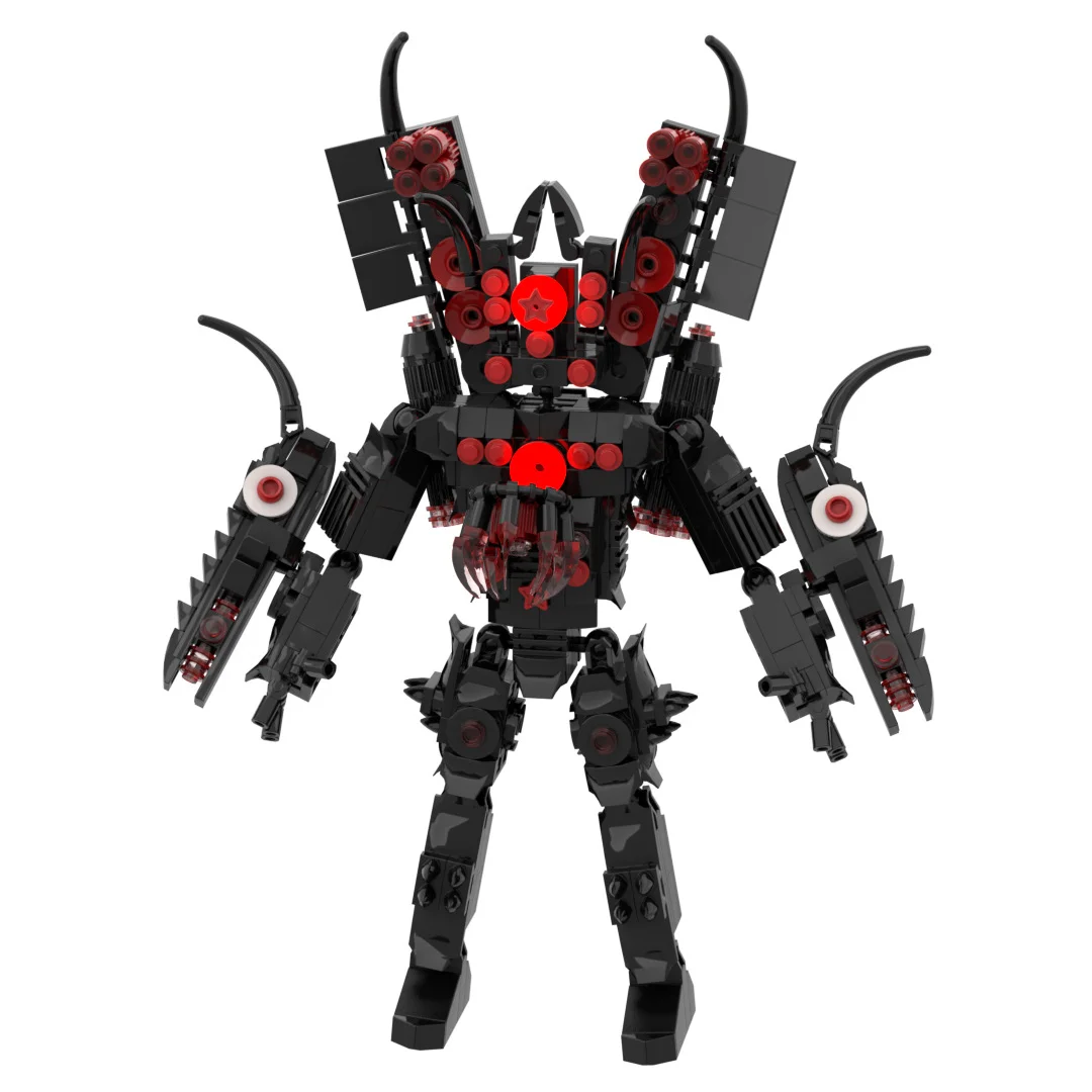 New Skibidi Toilet Vs Camera Man Toy Building Blocks Skibidi Toilet Brick Toiletry Toy Diablo Super Speakerman Figurine Set