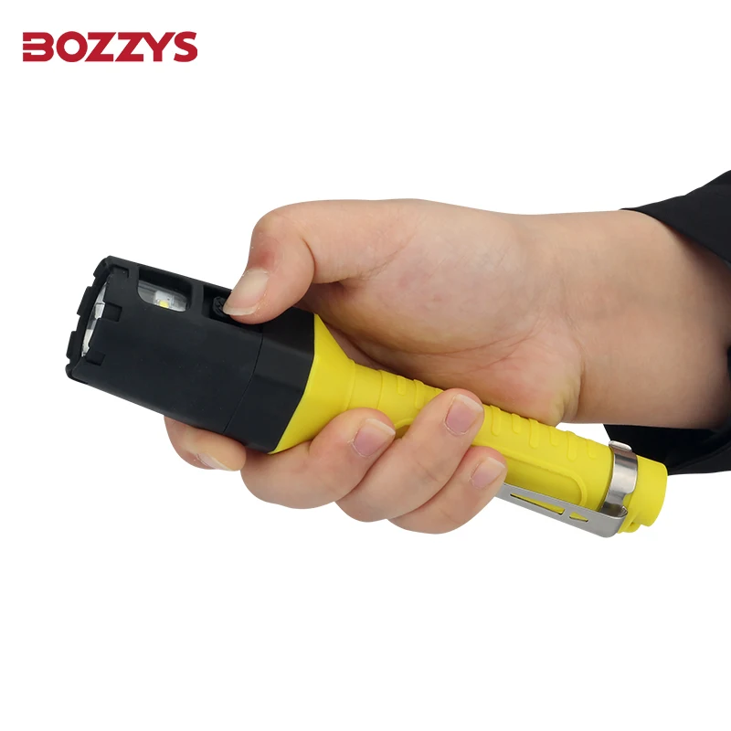 

BOZZYS Dimmable High Lumens Replaceable Battery Flashlight Torch, Super Bright Zoom Powerful Torch Tactical LED Flashlight