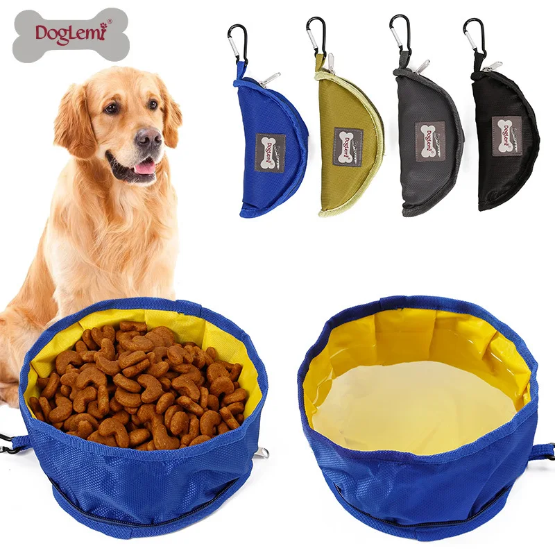 Waterproof Pet Bowl for Small Large Dogs Travel Bowls Outdoor Portable Foldable Water Food Bowl