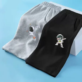 Astronaut Cartoon Sports Shorts 1