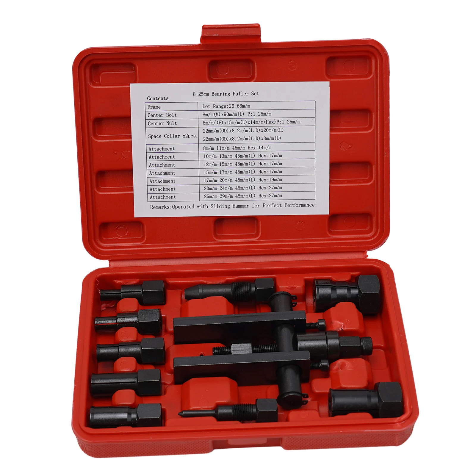 

Motorcycle Internal Bearing Puller Tool Hand Tool Set Inner Bearing Puller Kits For Motorbikes Repair Remover Tools Accessories