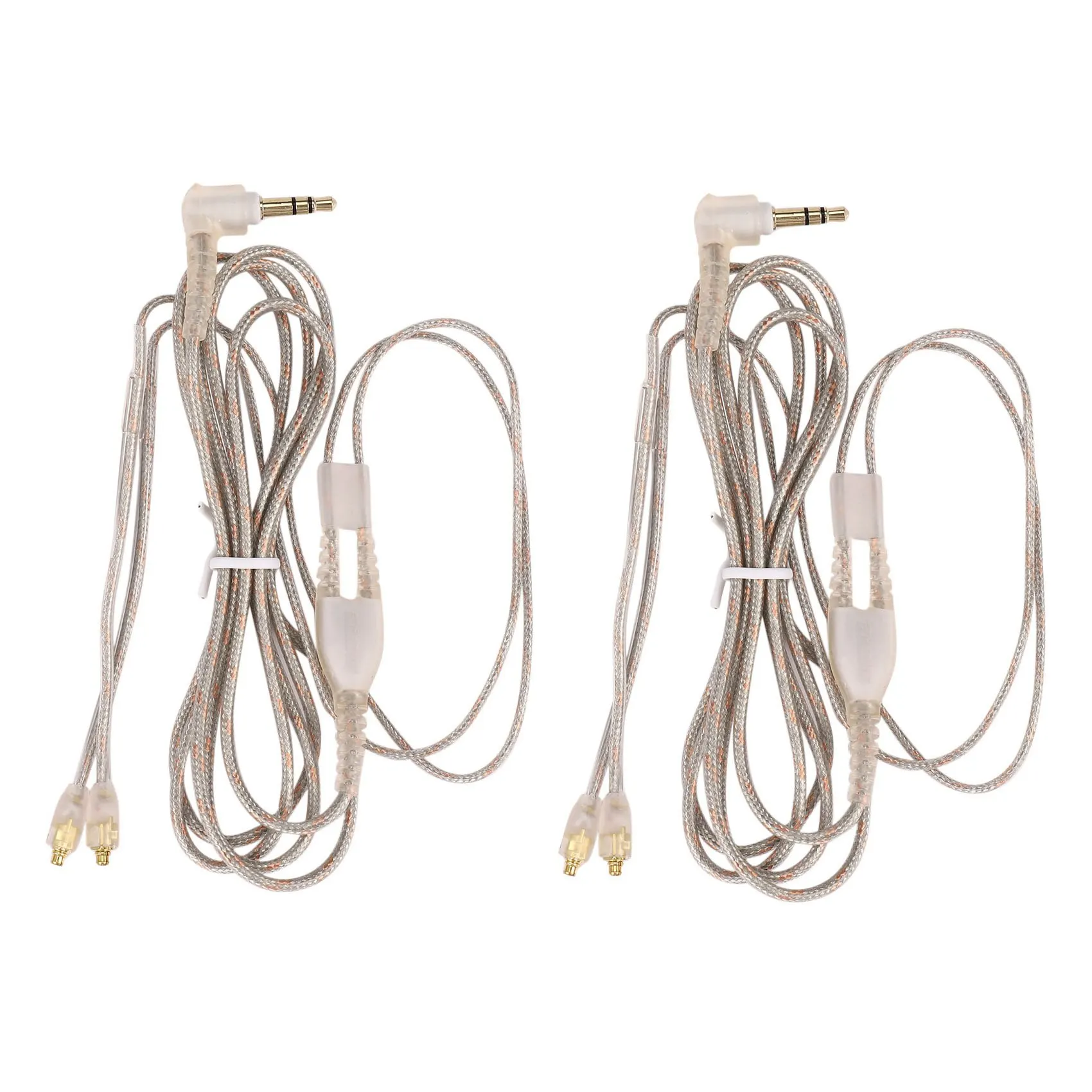 

2X Replacement Cable for Shure Se215 Ue900 W40 Se425 Se535 Headphones Earphone