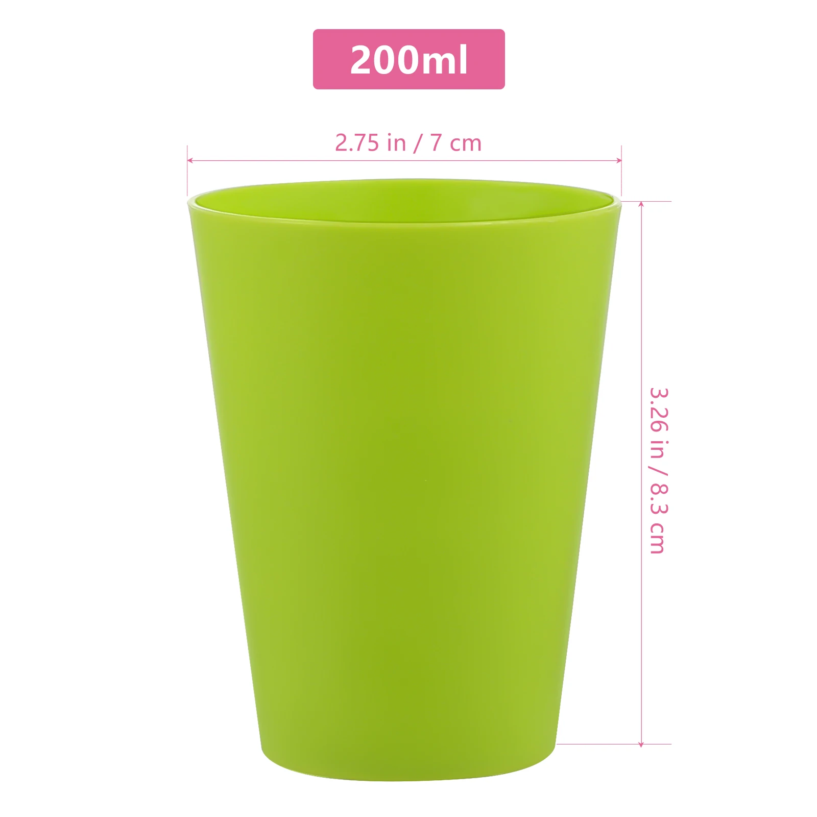 Birthday Party Supplies Plastic Cups Reusable Plastic Unbreakable Lightweight Drinking Cups Party Supplies Disposable Cups For Home Barbecue Camping