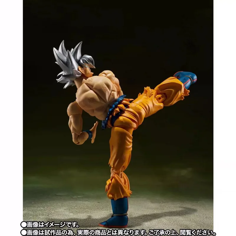 Original Bandai S.H.Figuarts SHF Dragon Ball Z Son Goku Ultra Instinct Toyotaro Edition VJ30TH In Stock Anime Model Toys