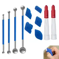 Silicone Caulk Remover Tool Silicone Scraper Tool Glass Glue Angle Scraper Grout Scraper Caulk Finishing For Window Sink Tile 1