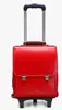 Japan PU Children Rolling School Backpack for girls Tolley Bag for School wheeled backpack Orthopedic Japan school Bag wheels 5
