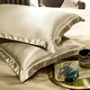 2PCS 100% Pure Silk Pillowcase Cool Real Natural Silk Pillow Covers Double-sided  Mulberry Silk Pillowcase Summer Washable 2