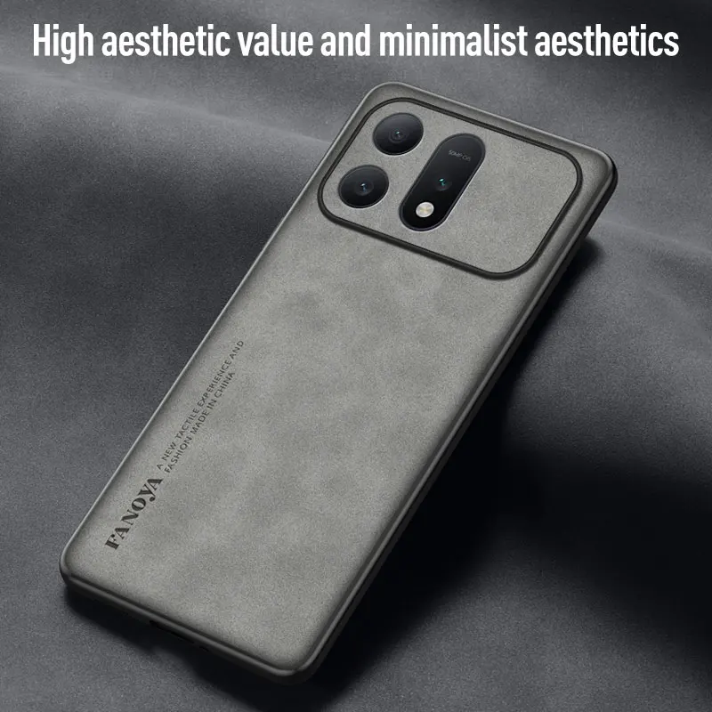 Luxury Sheepskin Leather Protective Back Case