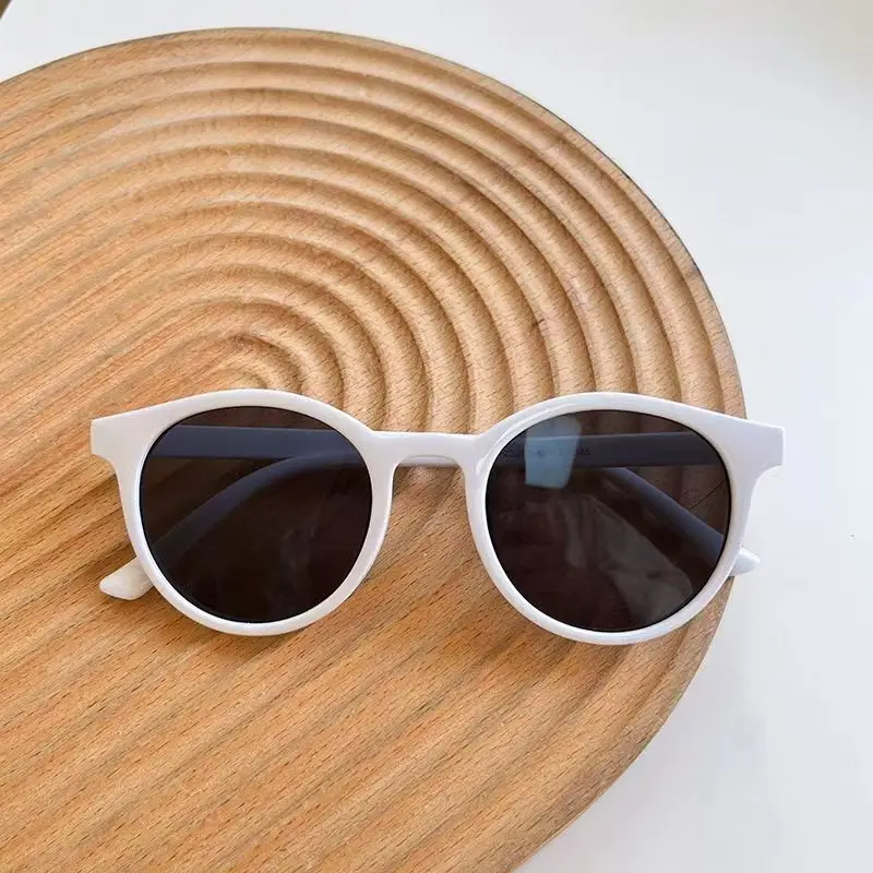 Einfache Trend-Rundsonnenbrille für Damen und Herren Vintage Mode Luxus-Sonnenbrille für Ausflüge und Reisen Unisex-Brillen – Detail 11