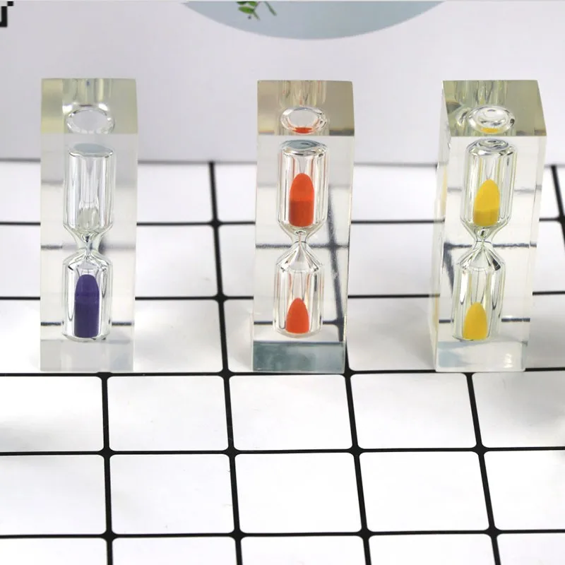 Sand Timer 3 Minutes Transparent Acrylic Hourglass Dental Kids Tooth Brushing Timer Kitchen