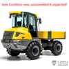 LESU Metal 1/14 KIT RC Hydraulic Dumper Truck 6MDX-B Remote Control Wheel Type Tipper Dump Unassembled Unpainted Model TH23010 3