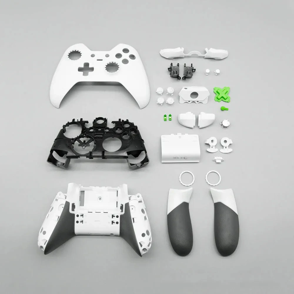 

1set For Xbox One Elite Series1 Controller Front Back Housing Shell Case LT RT LB RB Trigger Button Bottom Cover Repair Part