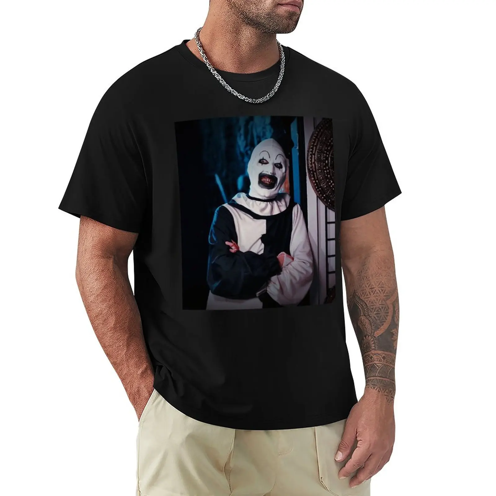

Art The Clown Says CHEEESE! T-Shirt blondie t shirt sublime t shirt new edition t shirt oversized t shirt Men's t shirts
