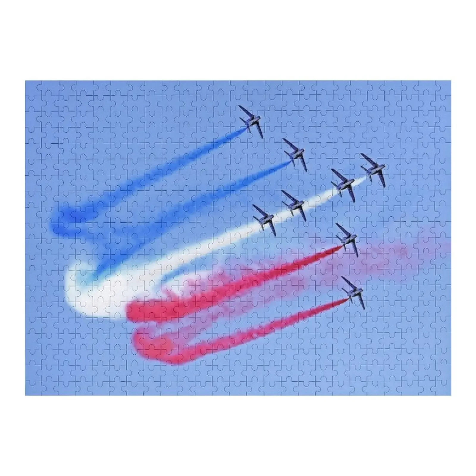 

r1922/ new finition 2020 La Patrouille de France un visuel exceptionnel 20- The Patrouille de France an exceptiona Jigsaw Puzzle