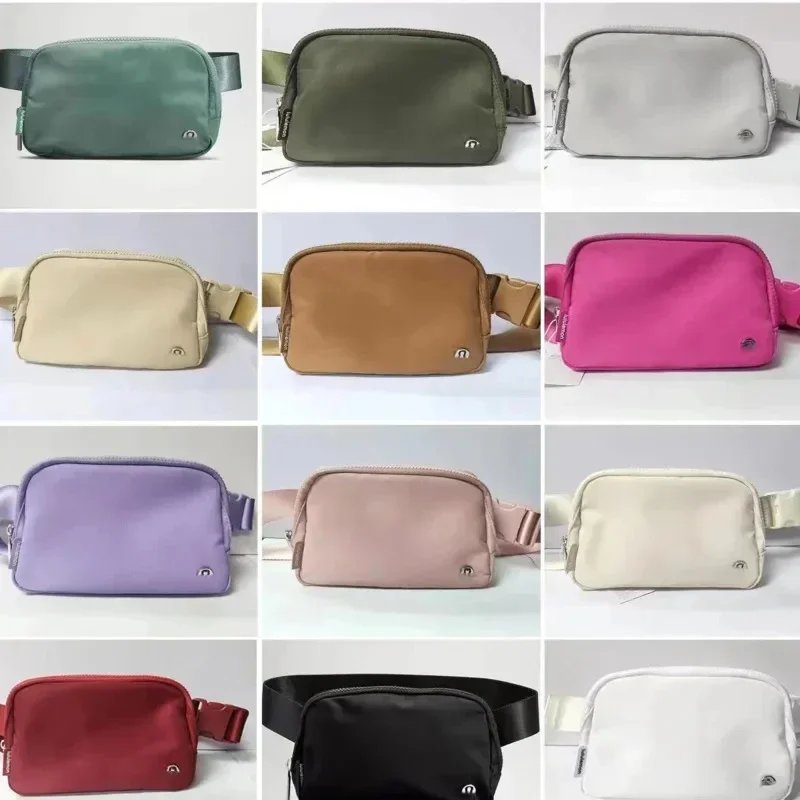 LuLYoga Metal Logo Everywhere Belt Bag Sports Waist Yoga Mobile Bag Super Trusted Portable Bag Unisex Fitness Running