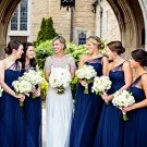 Bridesmaid Dresses Wedding Party For Women 2022 Elegant Black Satin A Line Long Night Woman's Evening Formal Gowns