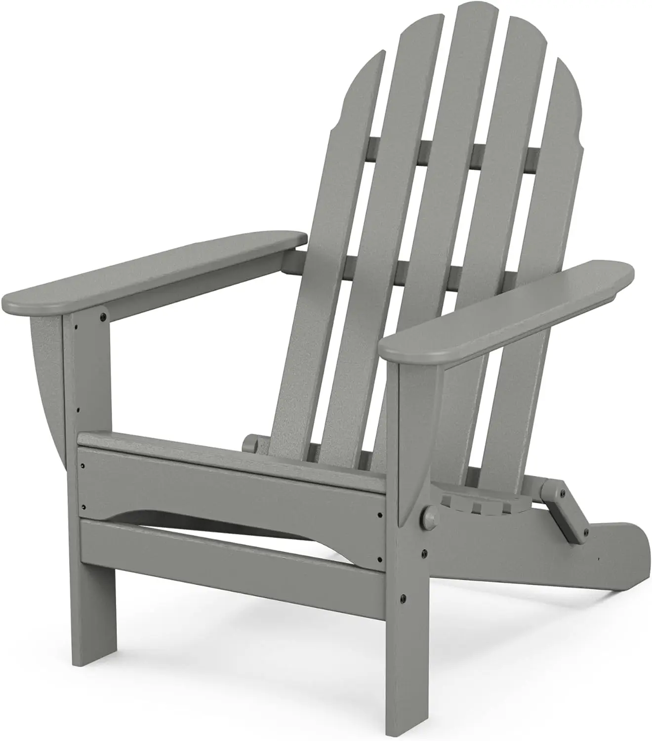 

POLYWOOD AD5030GY Classic Folding Adirondack, Slate Grey