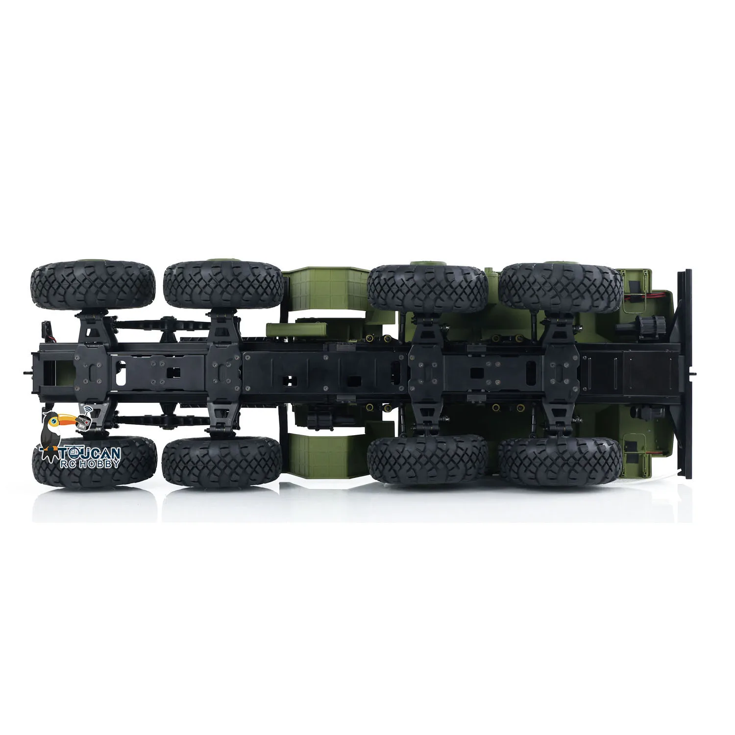 Toys 1/12 CROSS BC8A 8*8 RC Off Road Car RTR Military Truck Model Vehicle ST8 TOUCAN DIY Painted Finished Sound Light Model 5