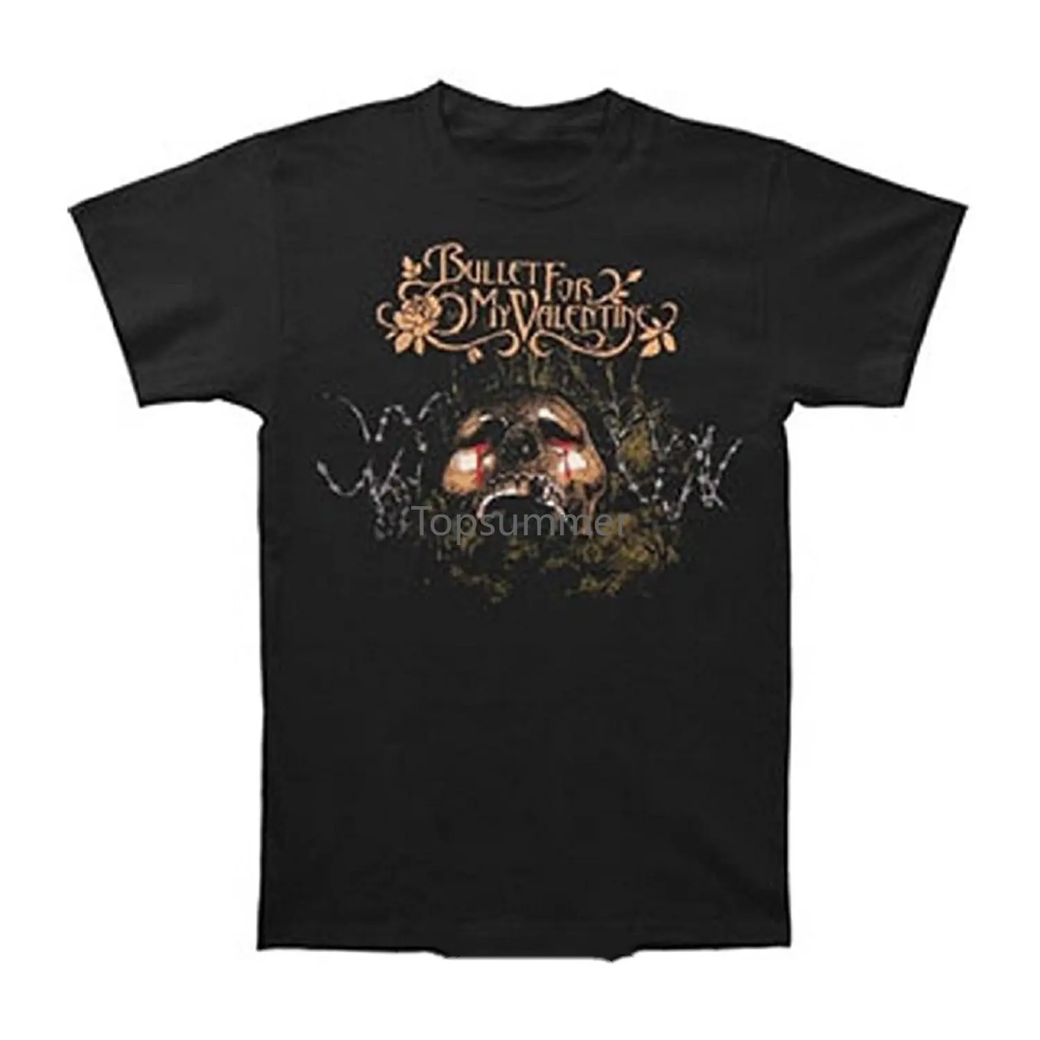 

Funny T Shirts Bullet For My Valentine Barb Wire Men'S T-Shirt