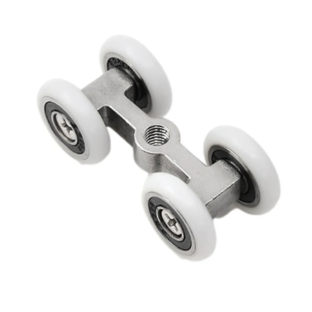 

High Sensitivity Sliding Door Hanging Wheels Stainless Steel Material for Strength Stability and Smooth Operation