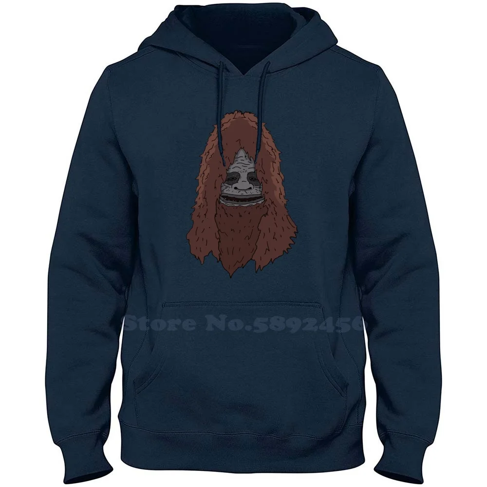 

Sassy The Sasquatch Big Lez Show 100% Cotton Hoodie Casual Sweatshirt