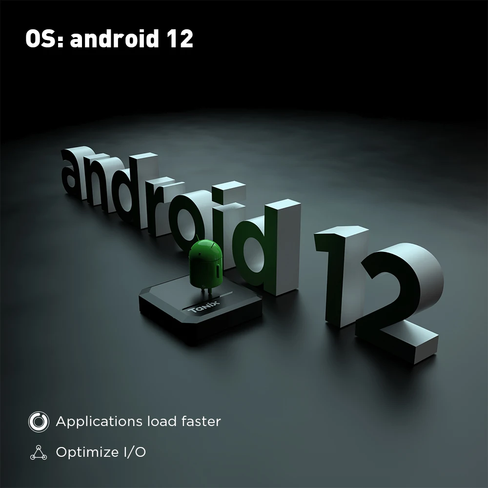 

ТВ-приставка Woopker, 8K, Android 12, Tanix TX2 Allwinner H618, 2,4 ГГц, Wi-Fi, 2 + 16 Гб