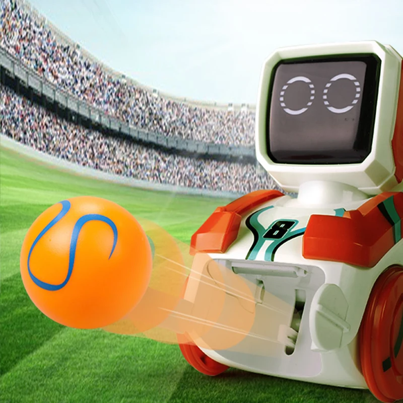 Silverlit Kickabot Original Twos Person Remote Control Kickball Robot Can Launch Balls Interactive Toys Excitement Toys For Boys 5