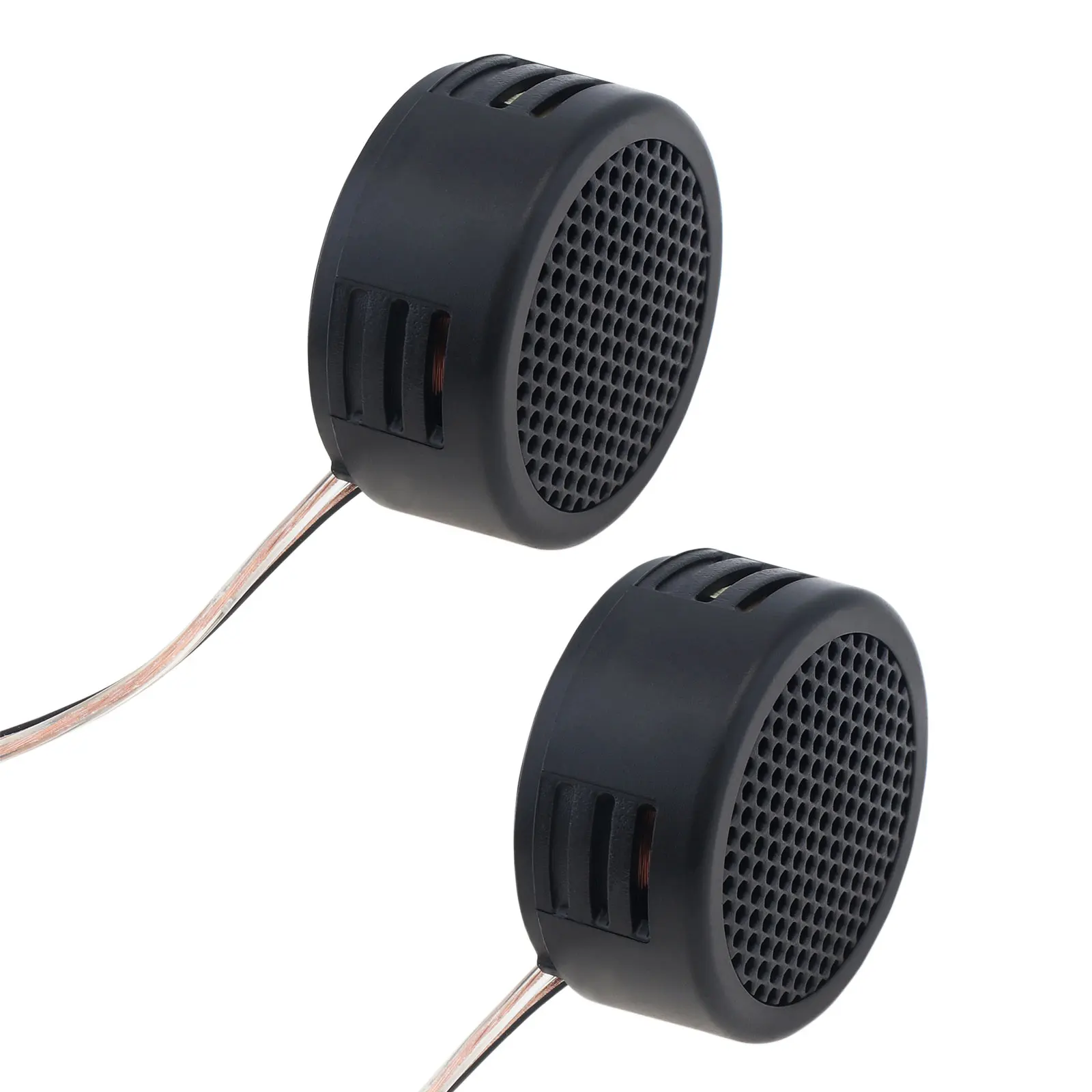 2pcs 500W Mini Car Dome Tweeter Speakers Universal 12V Metal + Plastic High Efficiency Music Loud Speaker for Car Audio System dome tweeter speakers