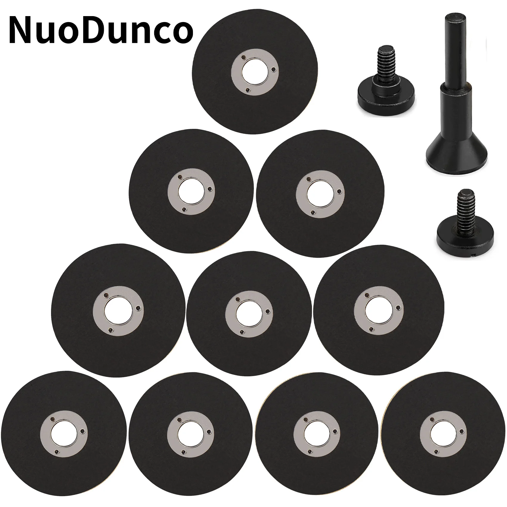 10 stücke 50mm Rund Harz Sägeblatt Mini Trennscheibe Grinder Dreh Werkzeug Metall Holz Edelstahl Schneiden Rad + dorn