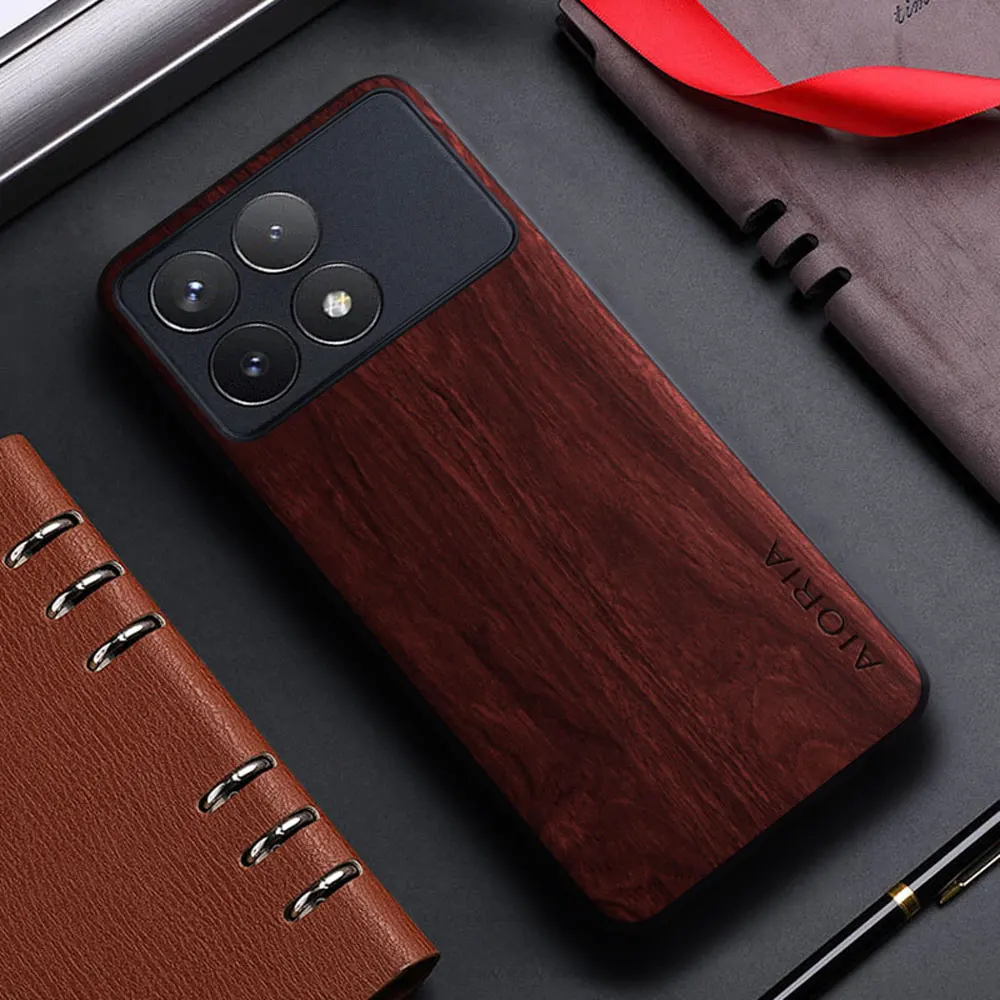 Bamboo Wood Pattern Leather Phone Case - Premium Protection with Stylish Design
