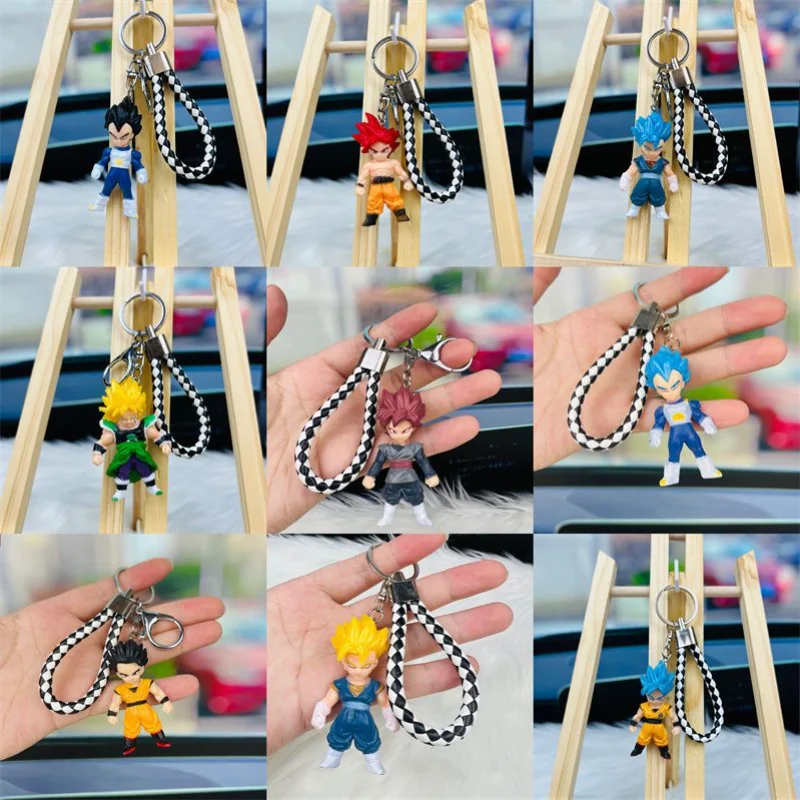 

Dragon Ball Anime Cartoon Personality Key Chain New Men's Car High-end Gift Men's Two-dimensional Creative Birthday Wholesale