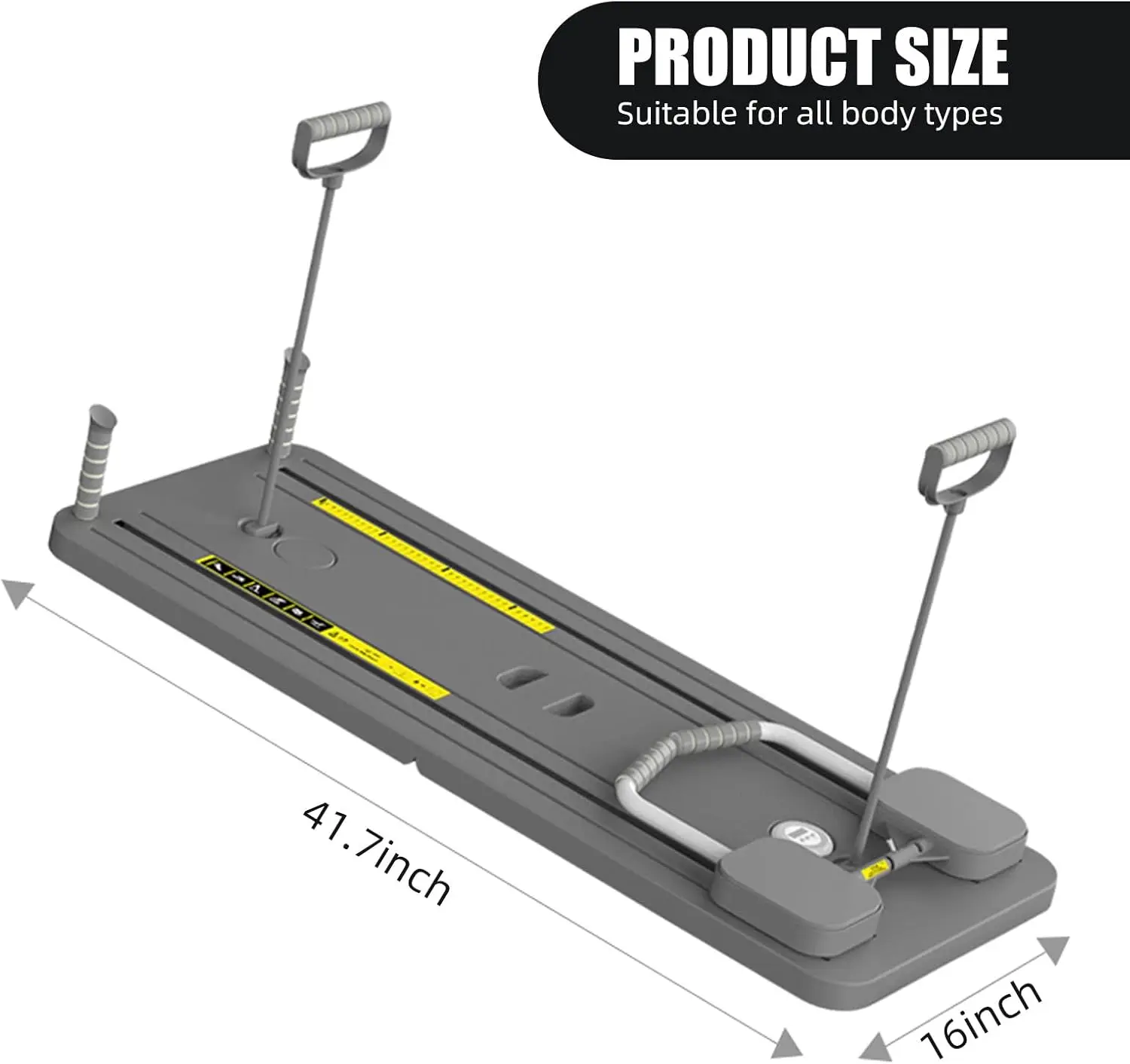 Push Up Board Abdominal Fitness Instrument Abdominal Workout Aids Multifunctional Fitness Board Abdominal Board Push Up Plate Pilates Ab Reformer Fitness Core Workout Equipment