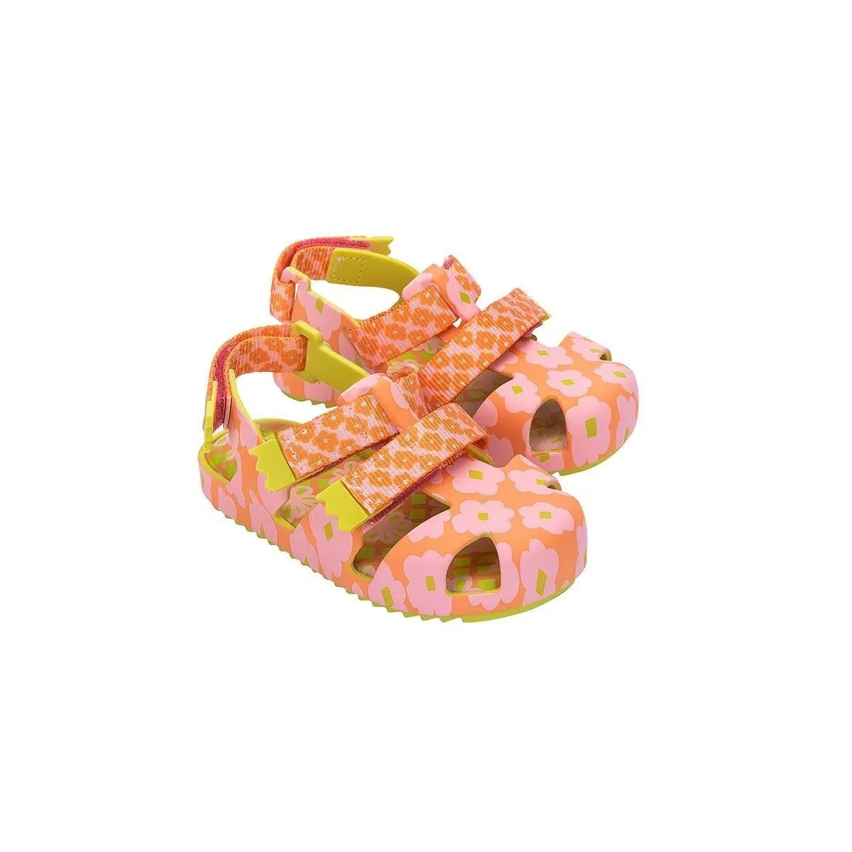 2024 Children\'s Sandals Boys Girls\' Jelly Shoes Summer Kids Colorful Hollow Lightweight Canvas Button Beach Shoes HMI126