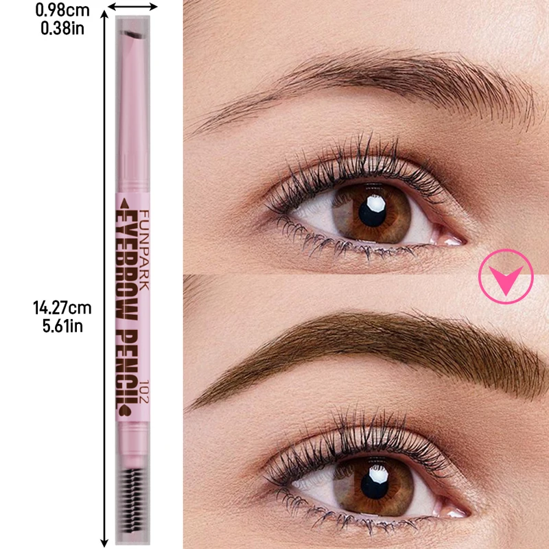 2 in1 Eyebrow pencil professional Cosmetics makeup for