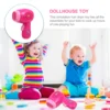 Children'S Pretend Hair Dryer Toy Kids Toys For Girls Simulation Miniature Home Appliance Washing Machine Electric Hair Dryer 6