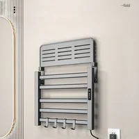 ราวแขวนผ้าเช็ดตัวไฟฟ้าในห้องน้ำ 100 วัตต์ พร้อมระบบควบคุมอุณหภูมิและเวลา  ราวแขวนผ้าเช็ดตัวไฟฟ้ากันน้ำ 5