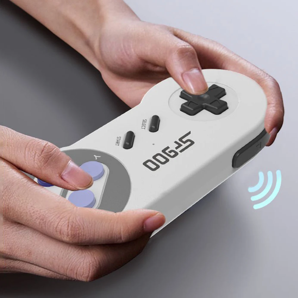 SF900 Retro Game Console 2.4G Wireless Receiver with 2 Controllers Gamepad for Super Nintendo SNES NES video game console game console game console kit