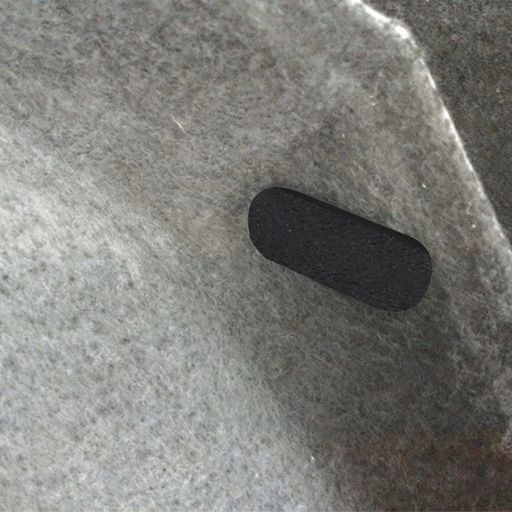 2 stücke Auto Hutablage Clip Schwarz Kunststoff Stamm Partition Klemme Langlebig Für Ford Fiesta Mk8 2017-Abwärts auto Zubehör – Detail 1