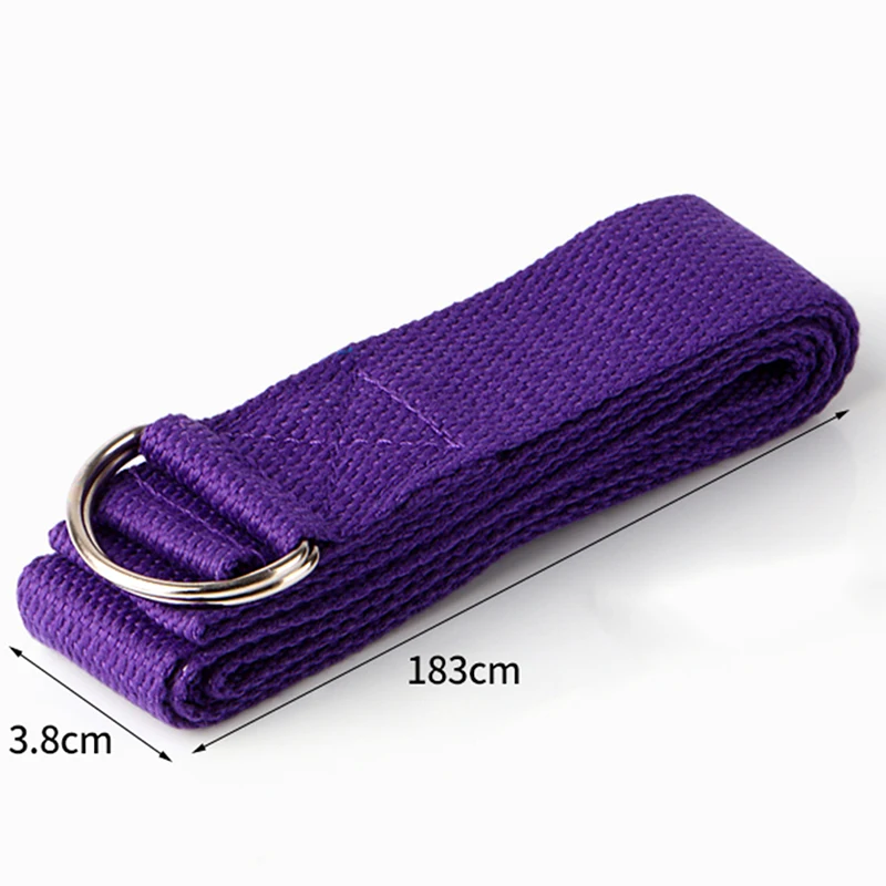 Women Yoga Stretch Strap Multi-Colors Belt Fitness Exercise Gym Rope Figure Waist Leg Resistance Fitness Bands Yoga Belt yoga strap yoga resistance bands