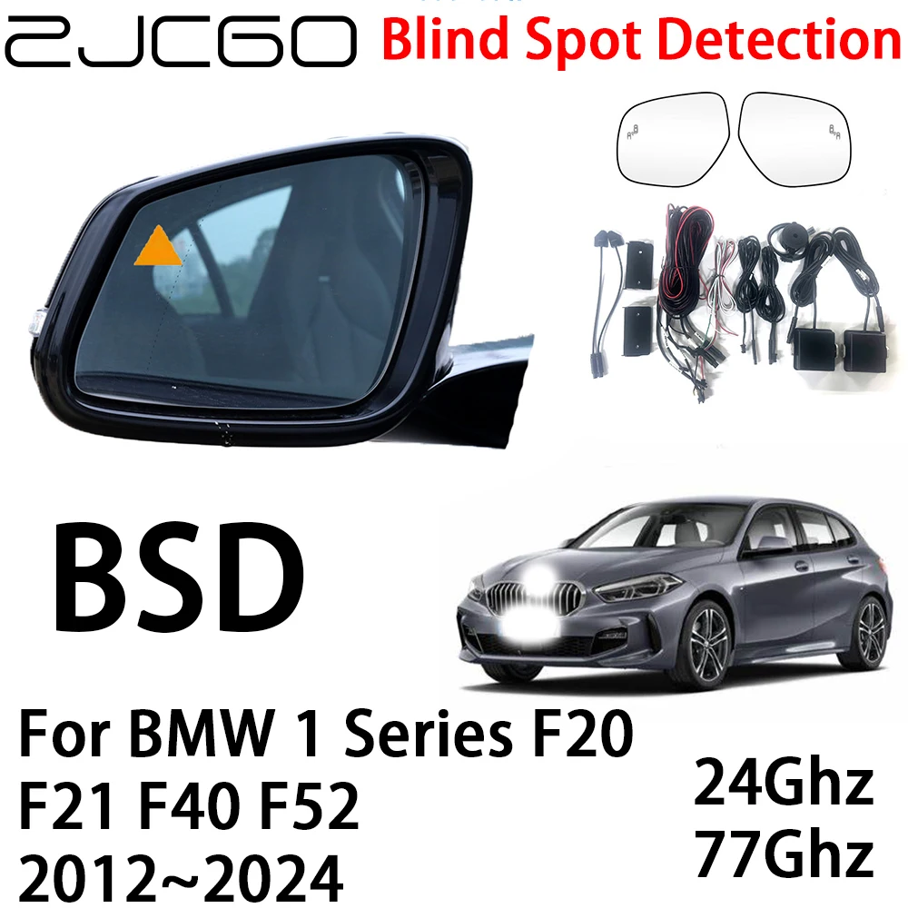 ZJCGO Car BSD Radar Warning System Blind Spot Detection Safety Driving Alert for BMW 1 Series F20 F21 F40 F52 2012~