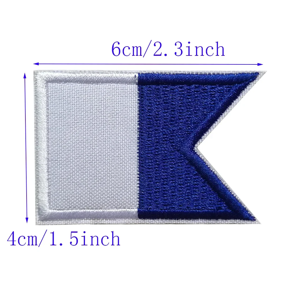 Scuba Diving Flag Embroidered Patch repair patches scuba diving spool diving stick scuba diving weight pouch scuba diving tank scuba diving slate diving lanyard scuba diving buoy scuba diving key chain diving game toys Backpack Bag Flag Patch 2/6/12PCS
