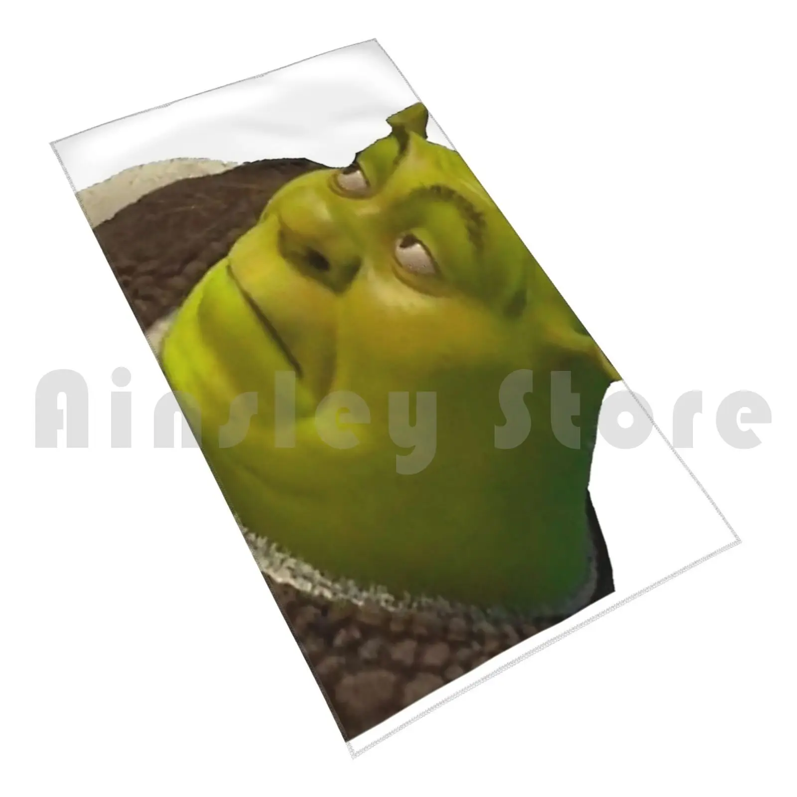 Shrek Meme Beach Towel Quick Dry Quality Towel Shrek Meme Png