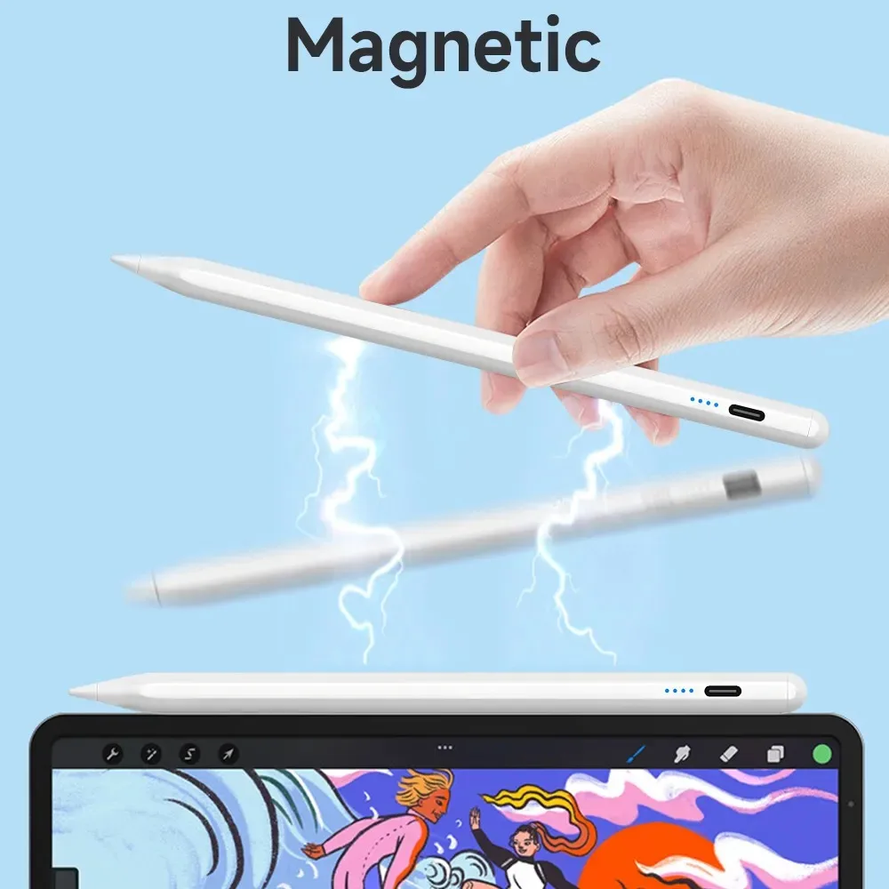 Stylus Pen iPad Apple Pencil Universal Touch Pen Xiaomi HUAWEI IOS Lenovo Magnetic Tilt Sensitive Palm Rejection